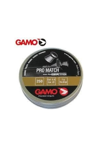 Gamo Pro Match 5.5mm. Saçma 14.53grain 250adet