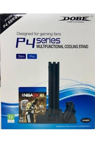 Playstation4 Slim Ps4 Pro Uyumlu Fanlı Stand Ve Oyun Kolu Usb Şarjlı Ps4 Şarj Standı Multifunctional