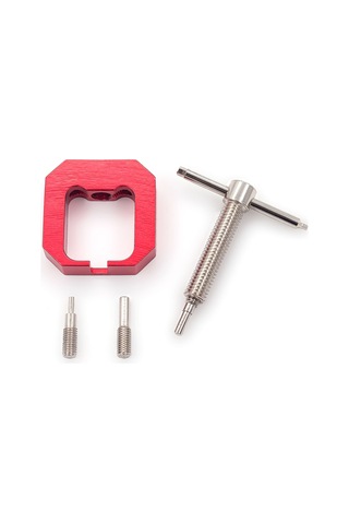 Samdoo Alüminyum Rc Araba Motor Çarkı Çekici - Kırmızı Renkli Pinyon Zihci Çıkarma Aracı