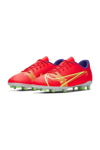 Nike Mercurial Jr Vapor 14 Club Fg/mg Krampon Cv0823-600 Dar Kalıp Kırmızı