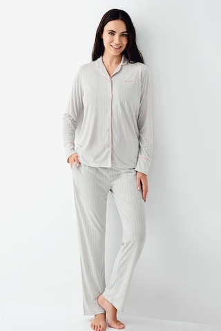 Pierre Cardin Kadın Yeşil Gömlek Pijama Pc9051-s-v1 Yeşil