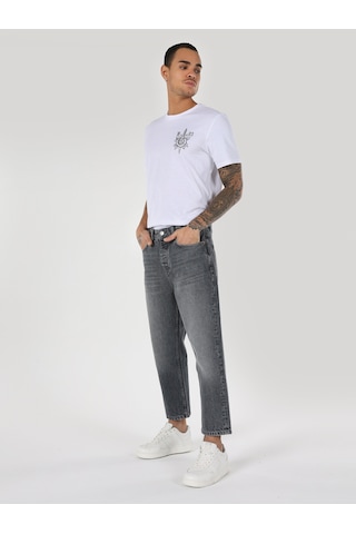 Colin's 057 Milas Loose Relaxed Fit Gri Erkek Pantolon CL1062424_Q1.V1_DN42462