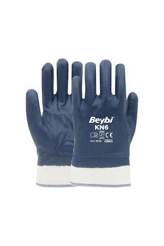 Beybi Kn6 10 Beden 12li Petrolcü Eldiveni 3121x Şardonlu
