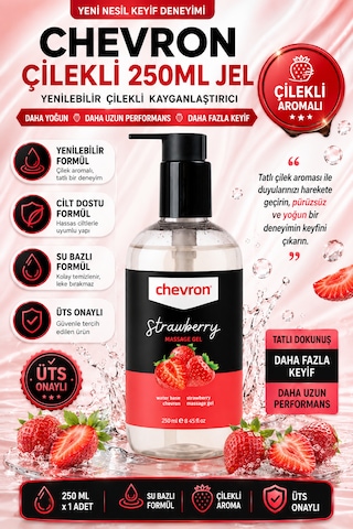 Çilekli Su Bazlı Ekstra Kayganlaştırıcı Jel 250 Ml Yenilebilir Çilek Aromalı Jel Çilekli Su Bazlı Ekstra Kayganlaştırıcı Jel 250 Ml Yenilebilir Çilek Aromalı Jel