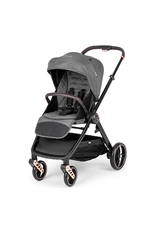 Kanz X-go Ultimate Travel Sistem Bebek Arabası Rose Gold Gri Antrasit - Siyah