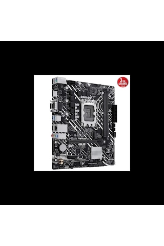 Asus Prıme H610m-d, 2xddr5, M.2, D-sub, Hdmı, Rs232 Port, 12-13.14.nesil, Lga1700 Soket, Anakart