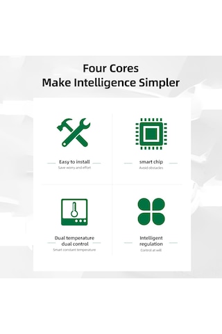 Xindoker 16a 220v Yer Sıcaklığı Kontrol Cihazı, Dokunmatik Lcd Ekran, 0-99 C Aralığı, Abs Siyah, Yeraltı Isıtma Ve Elektrikli Filmler İçin