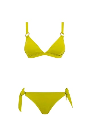 U.S. Polo Assn. Kadın Yeşil Bikini Takım Yeşil