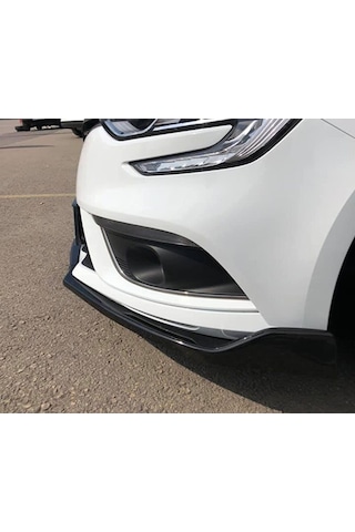 Renault Megane 4 Ön Lip Piona Black 3 Prç 2016 Ön Ek
