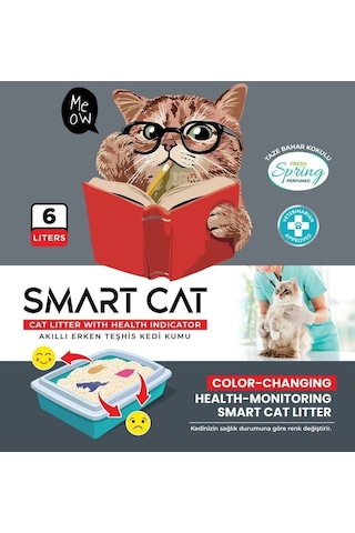 Smart Cat Akıllı Erken Teşhis Kedi Kumu 6 L