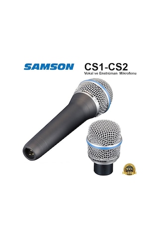 Samson Cs1/cs2 Vokal ve Enstrüman Mikrofonu
