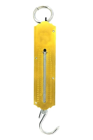 Pocket Balance 50 Kg Mekanik Metal El Kantarı Tartı Terazi Gold Series 1410