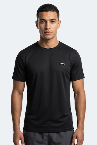 Slazenger Haunted I Erkek Siyah Tişört