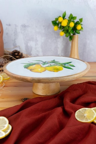 Bambum Kangura - Mango Ağacından Ayaklı Sunum Limon Büyük Sarı