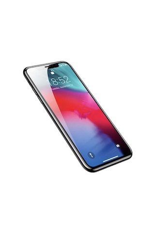 Apple Uyumlu iPhone 11 Pro Zore Kenarları Kırılmaya Dayanıklı Cam Ekran Koruyucu