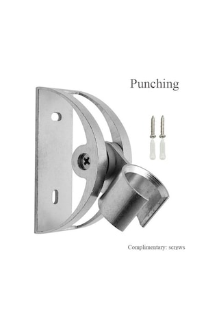 Primepickings Vida Tutucu B Yeni Beyaz Döner Ayarlanabilir Su Tasarruflu Duş Başlığı 3 Modlu Duş Su Bası 2 Katlı Gri