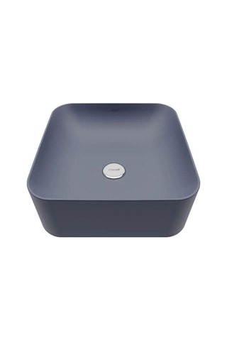 Creavit Ul040 Ultra Kare Çanak Lavabo Basalt Mat 40 CM