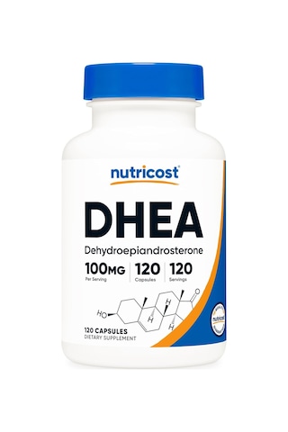 Nutricost Dhea 100mg 120 Caps - Gluten Free, Soy Free, Non-gmo