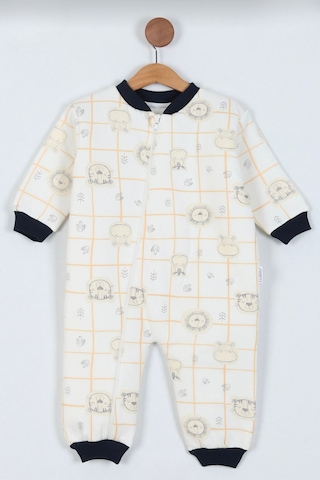 4-5-6 Yaş Elyaf Dolgulu 2 Tog Çocuk - Bebek Uyku Tulumları Beyaz