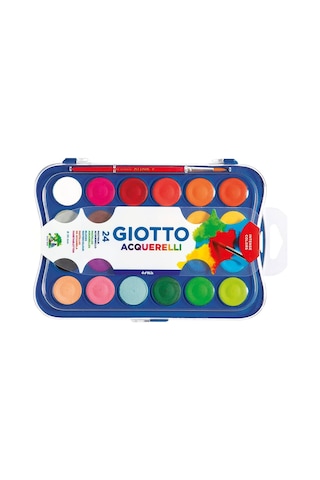 Giotto Sulu Boya 24 Renk Çap 30 mm 352400