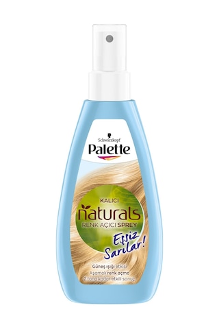 Palette Kalıcı Doğal Renkler Renk Açıcı Sprey