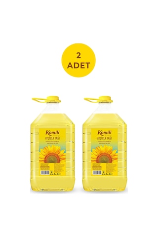 Komili Ayçiçek Yağı Pet Dar Ağız 2 x 4 L