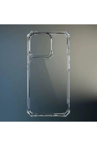 İphone Uyumlu 16 Plus Kılıf Lux Sararmaz Silikon Şeffaf Kapak Şeffaf