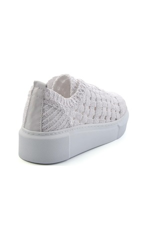 Bambi Beyaz Leather Kadın Sneaker K01303018616 Beyaz