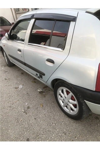 Renault Clio 2 Hb Krom Cam Çıtası Paslanmaz Çelik 4 Parça 1999-2005