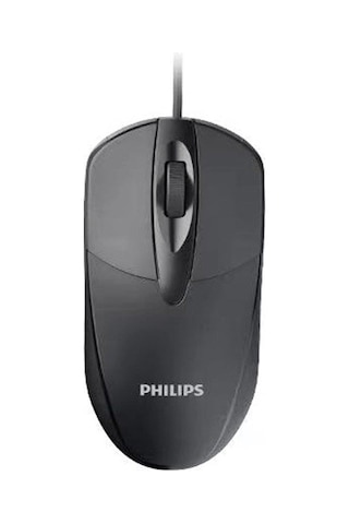 Philips Spk 7105 Kablolu Usb 1000 Dpi Optik Mouse Siyah