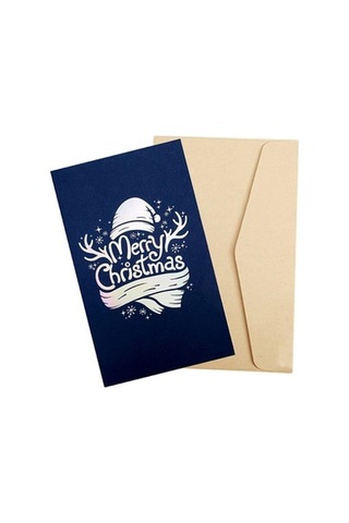 Lijinxu Koca Anne Stil C Mutlu Yılbaşı Kart Kağıdı Kış Tatili Tebrik Kartı Hediye