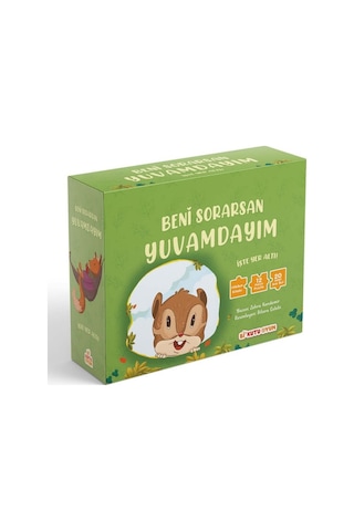 Bi Kutu Oyun Beni Sorarsan Yuvamdayım - İşte Yer Altı Kitap Ve Yapboz Seti - Zehra Kandemir