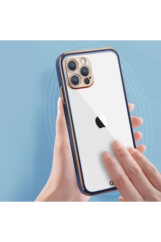 Smcase Apple Uyumlu iPhone 13 Pro Max Kılıf Kamera Korumalı Voit Lazer Silik
