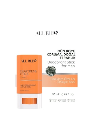 Erkeklere Özel Deodorant Stick 50 Ml