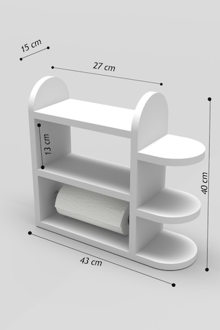 Tv Sehpası Tv Ünitesi Beyaz Gümüş 160 Cm Saraylı 5063 Çok Renkli