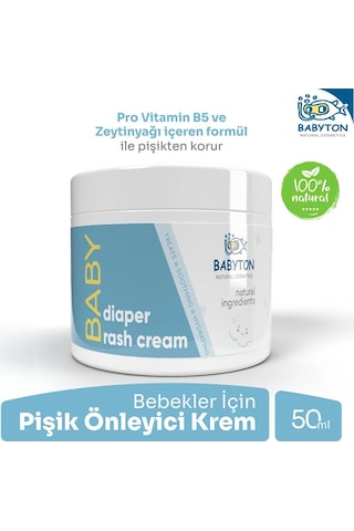 Babyton Pişik Önleyici Krem 50 ML
