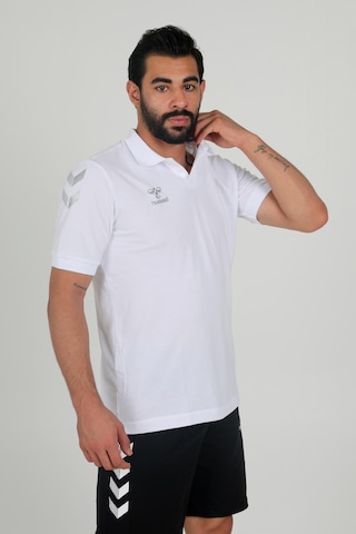 Hummel Armin Pamuklu Polo Yaka Tişört Beyaz
