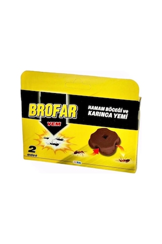 Brofar Hamam Böceği ve Karınca Yemi 2'li