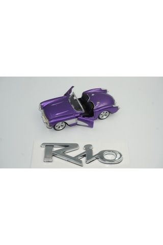 Kia Rio 2006-2011 Krom Abs 3M 3D Bagaj Yazı Logo