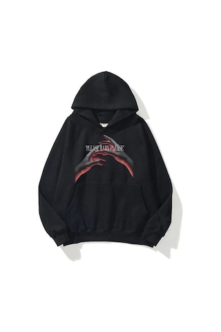 Hırsch Unisex Please Baby Sweatshirt Siyah SIYAH