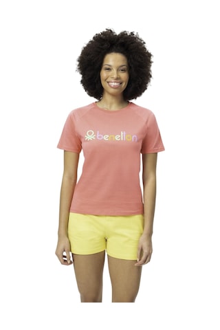 United Colors Of Benetton Kadın T-shirt Ben.w20360 Pembe