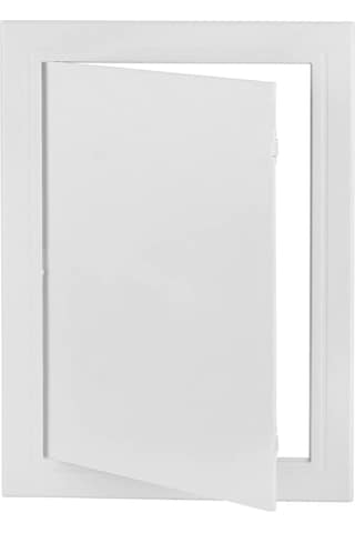 Folinda Beyaz Plasterboard Bakım Kapısı - 20x30 Cm Plastik, Geri Çekilebilir Menteşeli, Güçlendirilmiş Duvar Boru Bakıma Uygun
