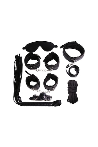 Grinin Elli Tonu Filminden Özel Fantezi Yatak Esaret Seti 8 Parça