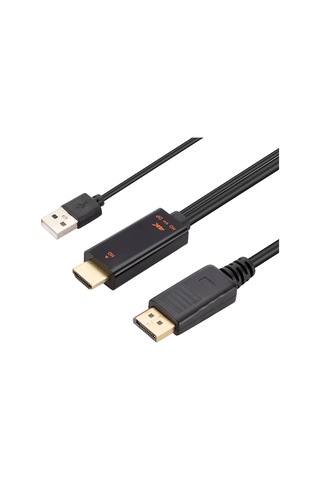 Hdmı Dan Displayport A Yüksek Çözünürlük Aktarımı 4k Destekli Kablo