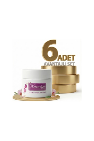 Naturalive Yağlı Doğal Gündkremi 6x50 Ml