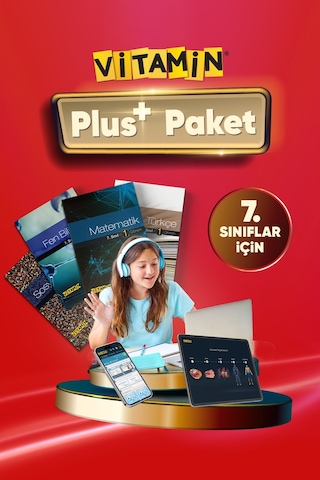 7. Sınıf Plus Paket Dijital Eğitim Seti MEB Uyumlu Dijital İçerikler 8 Kitap 8000 Yeni Nesil Soru 2 Haftada 1 Rehberlik Görüşmesi ve Veli Bilgilendirme Raporları