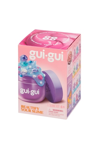 Gui Gui Beautify Your Slime Gloss Slime Seti Figürlü Dekorlu Saklama Kaplı Dıy Oyuncak - 1 Adet Çok Renkli