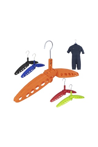 Sones Islak Elbise Askısı Kalınlaştırılmış Çok Amaçlı Katlanır Kurutma Rafı Kırmızı