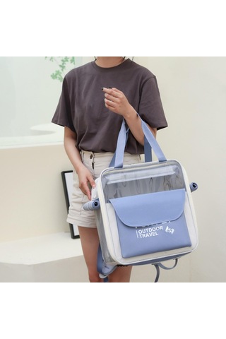 Homyl Evcil Hayvan Taşıyıcı Sırt Çantası Oxford Kumaş