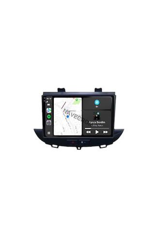 Opel Grandland X 2016-22 9" Uyumlu Androıd Multimedya Gerçek 2/32 Kablosuz Carplay Geri Görüş Kameralı 9"